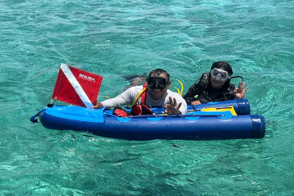 SNUBA Diving in Roatan – Beach Access | Caribbean Adventures Roatan ...